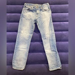 Roebuck Denim Jeans Mens 32x30 Medium Wash Vintage Straight Sz 32x30